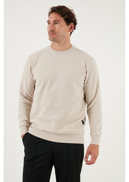 Slim Fit Bisiklet Yaka Pamuklu Kazak Erkek Kazak 456201 modelleri