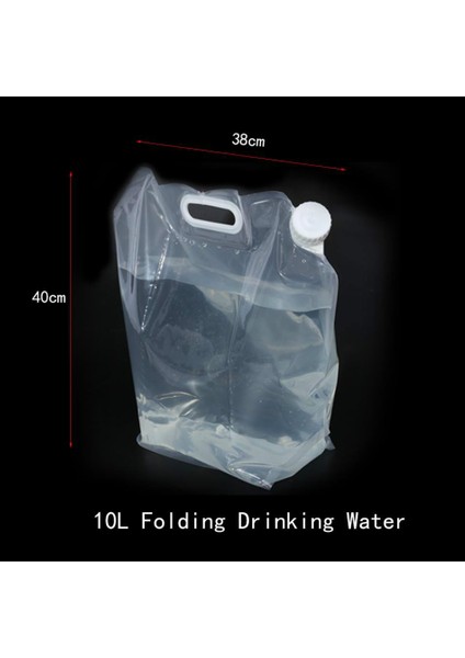 Katlanabilir Su Torbası Açık Spor Kamp Yürüyüşü Storge Su Kovası Piknik Su Kabı Kaldırma Taşıyıcı Su Torbası 15L (Yurt Dışından) fiyatları