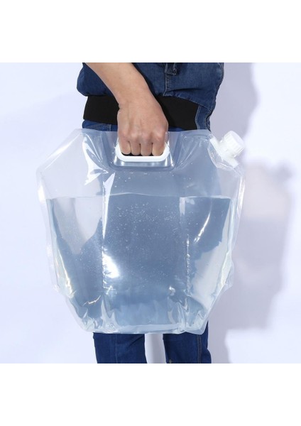 Katlanabilir Su Torbası Açık Spor Kamp Yürüyüşü Storge Su Kovası Piknik Su Kabı Kaldırma Taşıyıcı Su Torbası 15L (Yurt Dışından) modelleri