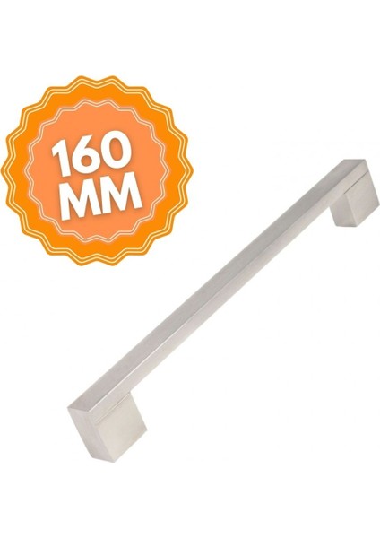 Alüminyum Köprü Kulp 160 Mm-Inox - Paket 5 Li