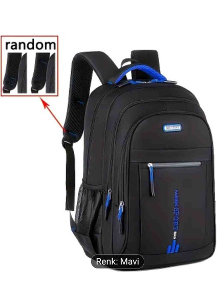 Büyük Kapasiteli Unisex Sırt Çantası