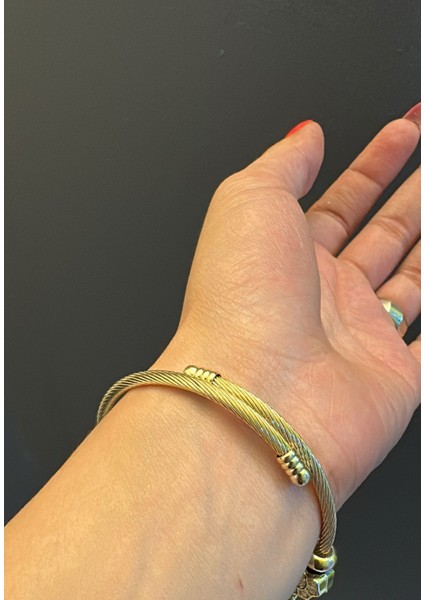 Deniz Kabuklu Melek ve Kalpli Kadın Kelepçe Bileklik