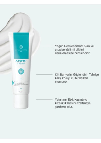 Atofix Kuru ve Atopik Ciltlerde Cilt Bakım Kremi 100ML fiyatları