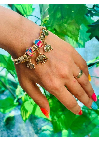 Kristal Boncuklu Filli Kelepçe Kadın Bileklik modelleri