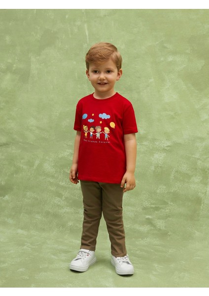 Lcw Kids Haki Basic Erkek Bebek Pantolon