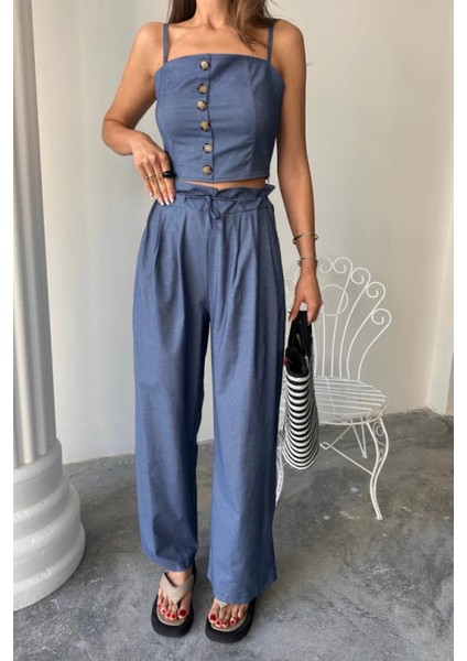 Ergonomik Tasarımlı Çok Amaçlı Indigo Kıyafet Seti fiyatları