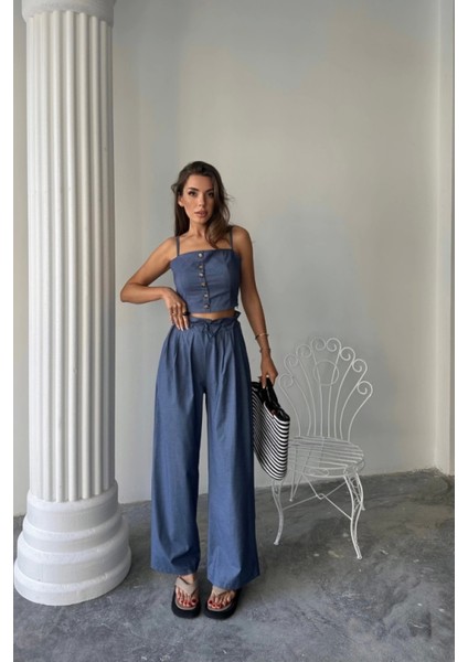 Ergonomik Tasarımlı Çok Amaçlı Indigo Kıyafet Seti fırsatları