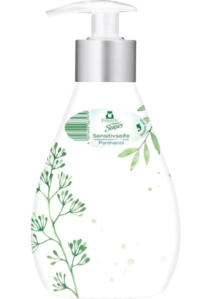 Panthenol Hassas Sıvı Sabun 300 ML Renksiz, Vegan + Frosch Hassas Krem Sabun Panthenol 500 ml modelleri