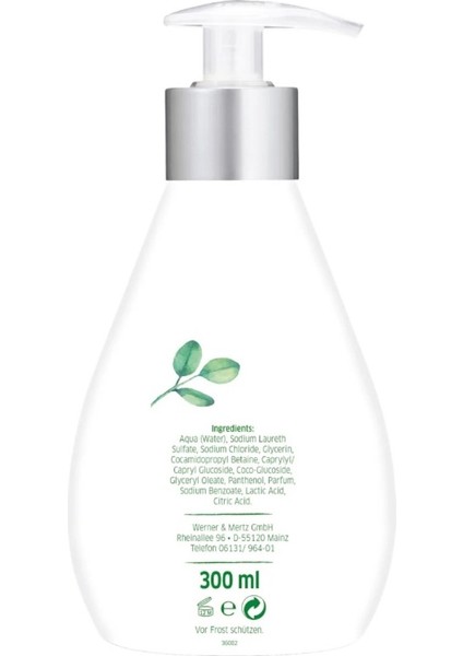 Panthenol Hassas Sıvı Sabun 300 ML Renksiz, Vegan + Frosch Hassas Krem Sabun Panthenol 500 ml fırsatları