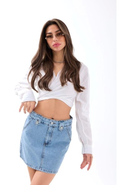 Elegan Mavi Etek 7360 fiyatları