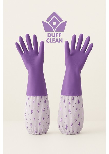 Sıcak Bulaşık Yıkama Eldiven Dayanıklı Su Geçirmez Ev Eldiven Su Toz Dur Temizleme Kauçuk Eldiven