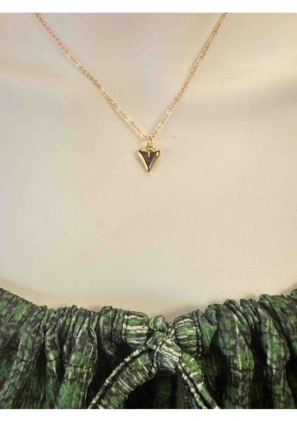 Minimal Kalpli Kolye , Zarif Kolye , Minimalist Kolye