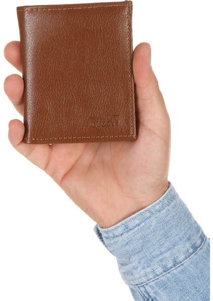 Erkek Bozuk Para Hazneli Kartlık ve Cüzdan - NEWPOLO033 - Taba fiyatları