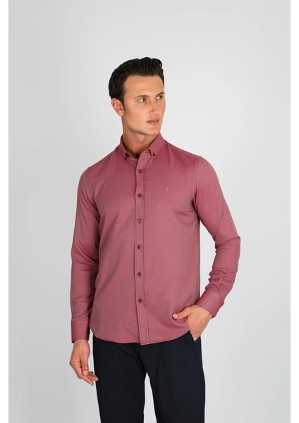 Oxf C 707 Bordo Erkek Gömlek fiyatları