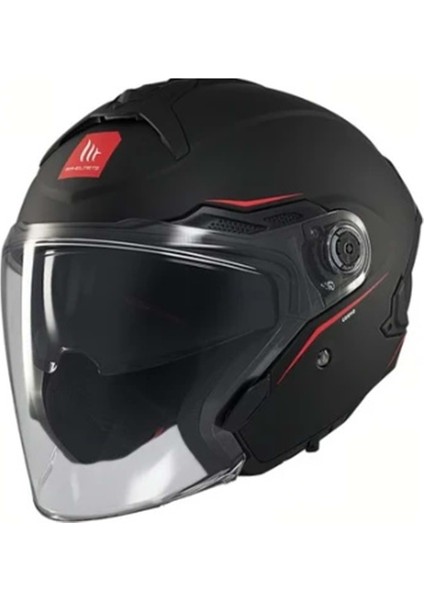 mt Cosmo Sv Solid A1 Mat Siyah Açık Kask modelleri