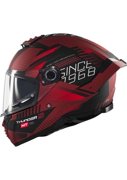 mt Thunder 4 Sv Luminence D5 Mat Kırmızı modelleri