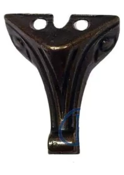 Moda Ahşap Sandık Ayağı, Kutu Ayak 2,5 cm - Eskitme, 100 Adet