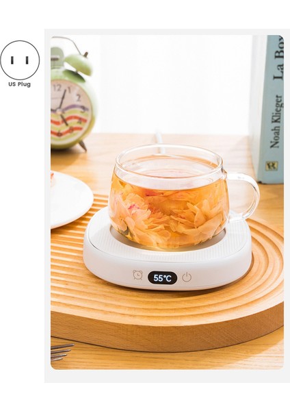 Kupa Isıtıcı Akıllı Kahve Fincanı Isıtıcı Elektrikli Içecek Isıtıcı Kahve Çay Içecek Süt Abd Fişi Ahşap Rengi (Yurt Dışından) fırsatları