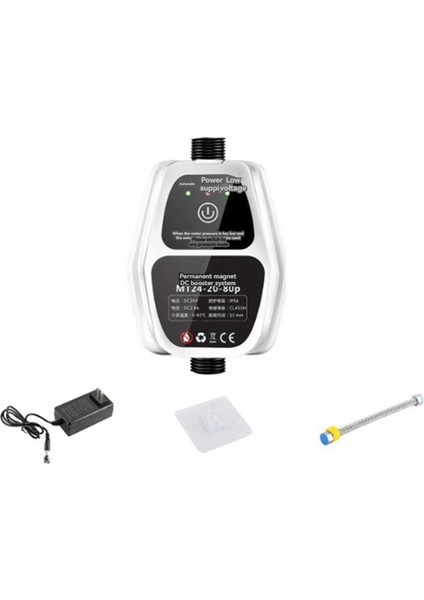 Takviye Pompası Akıllı Algılama Enerji Tasarrufu 25L Büyük Su Basınç Takviye Pompası 100PA Düşük Gürültü Takviye Pompası (Ab) (Yurt Dışından)