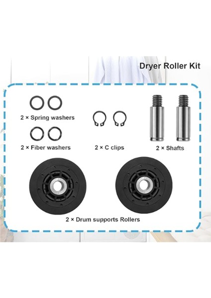 RB170002 ADE30RGS171TW01 3447593 Speed Queen/alliance Kurutucular Için Kurutma Makinesi Kiti AP5186795 PS12220620 EAP12220620'YI Değiştirin (Yurt Dışından) indirimleri