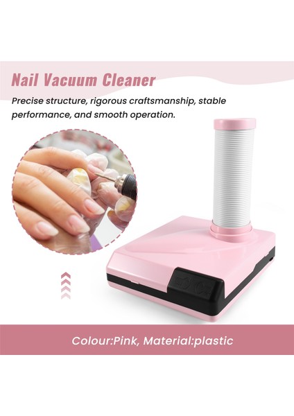 60W Yüksek Güçlü Tırnak Temizleyici Çift Dikey Filtre Tırnak Tırnak Tozu Makinesi Abd Fişi (Yurt Dışından) fiyatları
