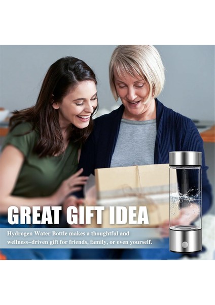 Hidrojen Su Şişesi Jeneratörü Taşınabilir Iyon Su Şişesi Hidrojen Zengini Bardak Yüksek Konsantrasyonlu Sağlık Kupası (Yurt Dışından) modelleri