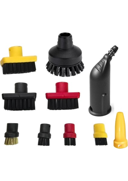 Karcher Sc2 Sc3 Sc4 Sc5 Sc7 Buharlı Temizleyici Parça Değişimi Nozul Fırçası Inatçı Leke Çıkarıcı Küçük T-Fırça Seti (Yurt Dışından)