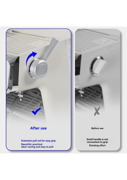 Kahve Buhar Kolu Değişimi Barsetto BAE02/025 Espresso Makinesi Buhar Anahtarı Düğmesi B Için Buhar Kolu Sökme (Yurt Dışından)