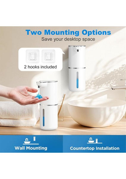 Otomatik Sabunluk, 1200MAH Sabunluk, Mutfak, Banyo, Okul Için Duvara Monte Elektrikli Sabunluk (Yurt Dışından) fırsatları