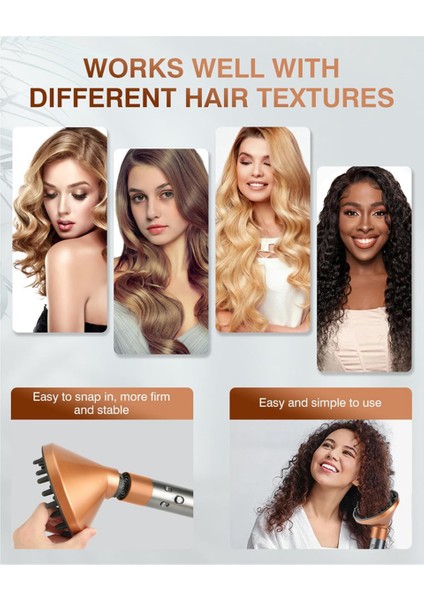 Dyson Airwrap HS01 HS05 HS08 Için Difüzör Nozulu ve Dalga+Bukle Difüzörü Difüzör Nozulu Ataşmanı (Yurt Dışından) fırsatları