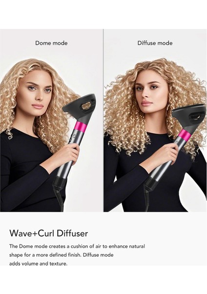 Dyson Airwrap HS01 HS05 HS08 Için Difüzör Nozulu ve Dalga+Bukle Difüzörü Difüzör Nozulu Ataşmanı (Yurt Dışından) indirimleri
