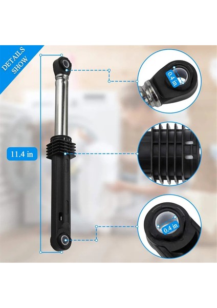 4 Adet 383EER3001G Çamaşır Makinesi Amortisörü Lg Çamaşır Makinesi 383EER3001G WD13330TD Çamaşır Makinesi Parçaları Için Değiştirilir (Yurt Dışından) fiyatları