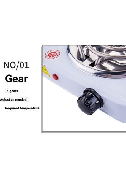 Elektrikli Tezgah Üstü Tek Brülör 1000W Taşınabilir Elektrikli Ocak 5 Seviyeli Taşınabilir Pişirme Cihazı Abd Fişi (Yurt Dışından) indirimleri