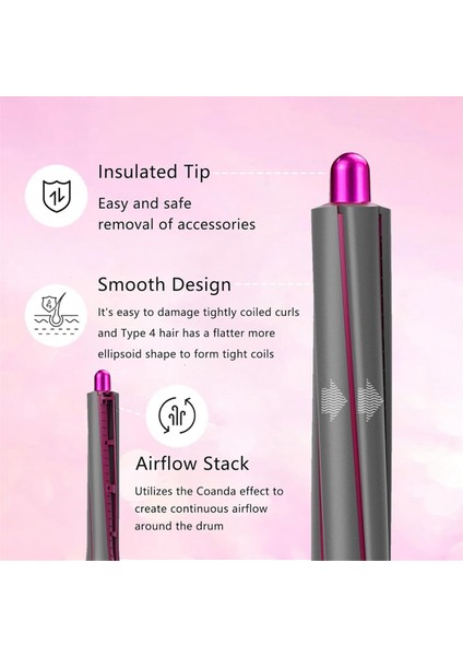 Dyson Airwrap Styler HS05 HS01 Için 20MM Uzunluğunda Bukle Makinesi Namlu Aparatı, Profesyonel Hacim ve Şekil Bukle Makinesi Aracı (Yurt Dışından) indirimleri