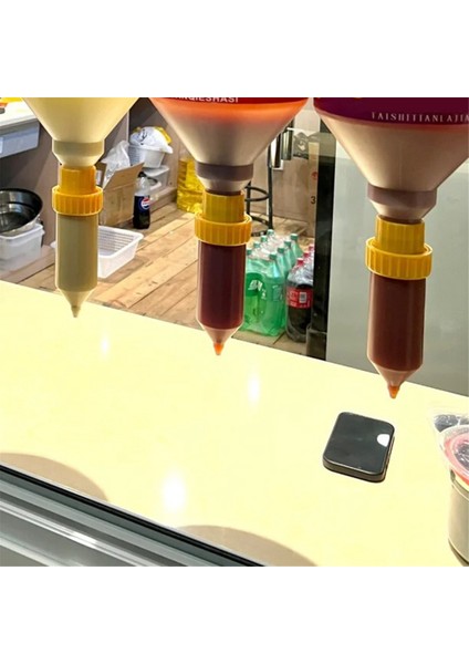 5.5l Sos Şişesi Sos Sıkma Şişesi Asılı Sos Dağıtıcısı Sıkma Şişesi Asılı Sos Dağıtıcısı Büyük Çap (Yurt Dışından) fiyatları