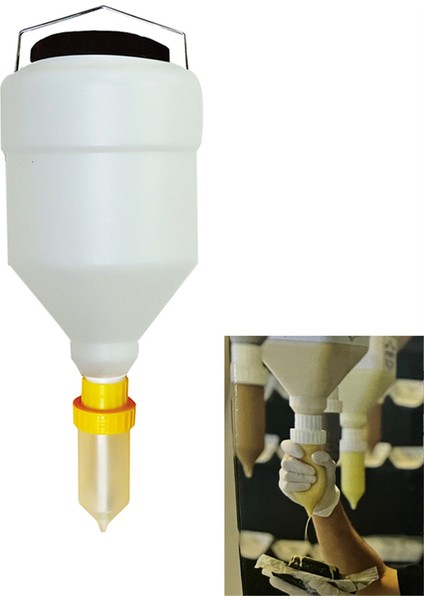 5.5l Sos Şişesi Sos Sıkma Şişesi Asılı Sos Dağıtıcısı Sıkma Şişesi Asılı Sos Dağıtıcısı Büyük Çap (Yurt Dışından) indirimleri