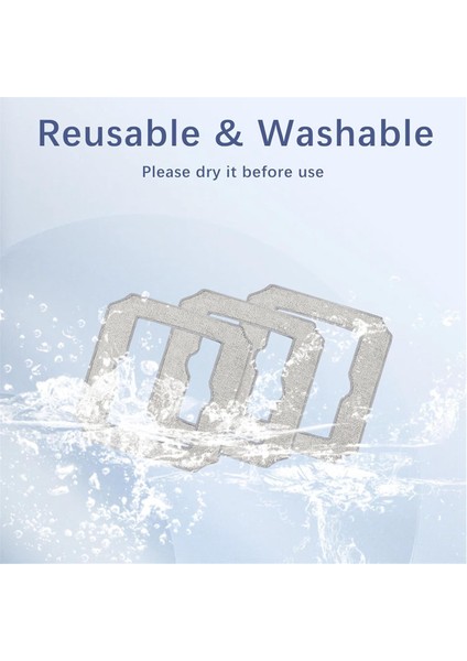 Ecovacs Winbot Mini Için Yıkanabilir Mendil Temizleme Bezleri, W-CC02-0012 Yedek Ped, Temizlik Robotu Aksesuarları (Yurt Dışından) indirimleri