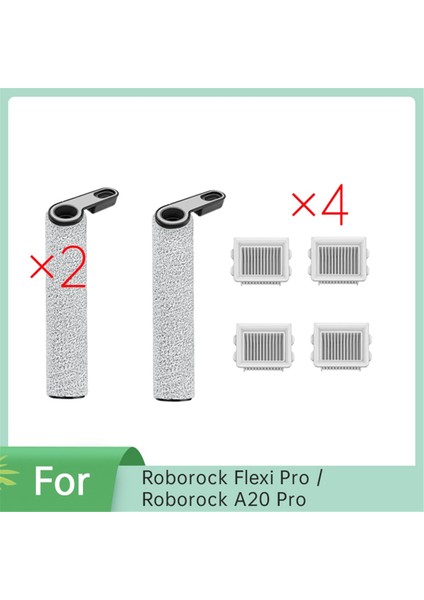 Roborock Flexi Pro /roborock A20 Pro Elektrikli Süpürge Silindir Fırça Hepa Filtreler Aksesuarlar Ultra Dayanıklı Aksesuarlar (Yurt Dışından) modelleri