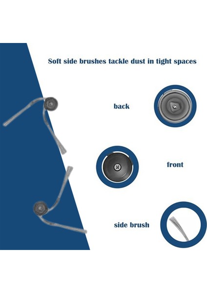 Roborock Qrevo Edge/edgec/edge S5A 5V1 Ana Yan Fırça Hepa Filtre Toz Torbası Paspas Bezi Yedek Parçaları (Yurt Dışından) fırsatları