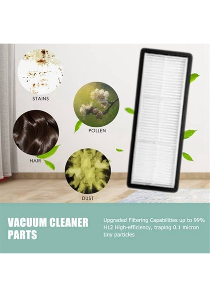 Roborock Qrevo Edge/edgec/edge S5A 5V1 Ana Yan Fırça Hepa Filtre Toz Torbası Paspas Bezi Yedek Parçaları (Yurt Dışından) indirimleri