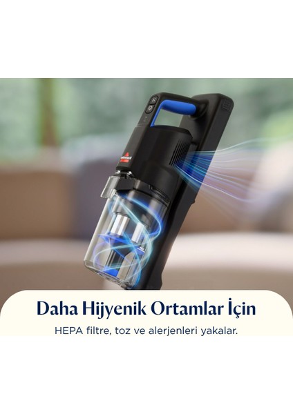 Furfinder Pro Kablosuz Dikey Süpürge