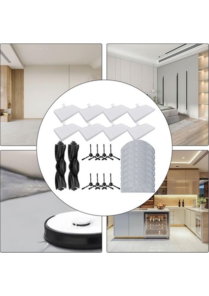 26 Adet Tp-Link Tapo RV30 MAX/RV30 Max PLUS/RV20 MAX/RV20 Max Plus Yedek Parça Fırça Hepa Filtre Paspas Bezi (Yurt Dışından) fiyatları