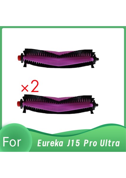 Eureka J15 Pro Ultra Elektrikli Süpürge Yedek Parça Seti Için 2 Adet Ana Fırça Ultra Dayanıklı Aksesuarlar (Yurt Dışından)