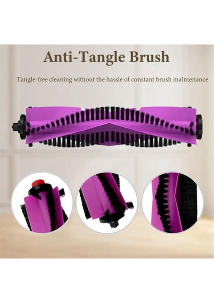 Eureka J15 Pro Ultra Elektrikli Süpürge Yedek Parça Seti Için 2 Adet Ana Fırça Ultra Dayanıklı Aksesuarlar (Yurt Dışından) modelleri