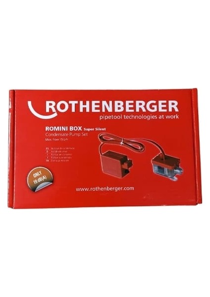 Romini Süper Silent Klima Drenaj Pompası ( Su Akışı 15L/H Dikey Basma 12 mt ) 1099902-B
