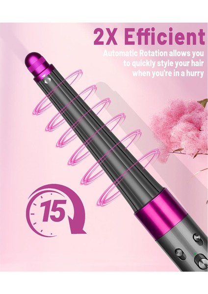 Dyson Airwrap HS01 HS05 Için Konik Uzun Namlulu Ek Parçası, Bukleler ve Dalgalar Için 20MM-36MM Otomatik Sarma Saç Maşası Mor (Yurt Dışından) modelleri