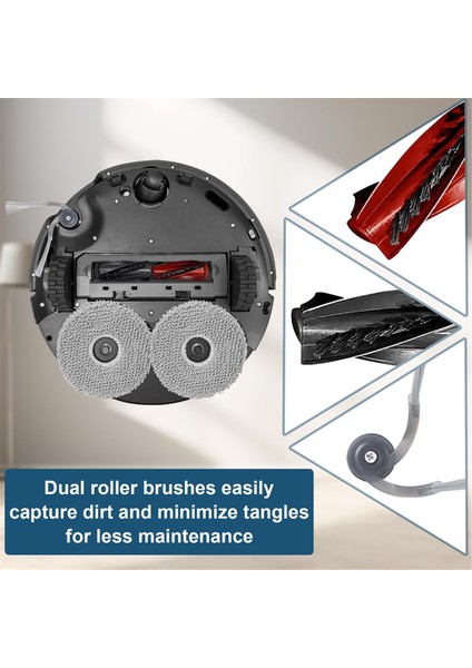 Roborock Saros 10R Robot Süpürge Için Yedek Parça, 1 Çift Ana Fırça, Yan Fırçalar, Mendiller, Filtreler, Toz Torbaları (Yurt Dışından) fiyatları