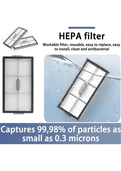 Roborock Saros 10R Robot Süpürge Parçaları Için Yedek Kit Aksesuarları Ana Yan Fırça Hepa Filtre Paspas Torbaları (Yurt Dışından) fırsatları