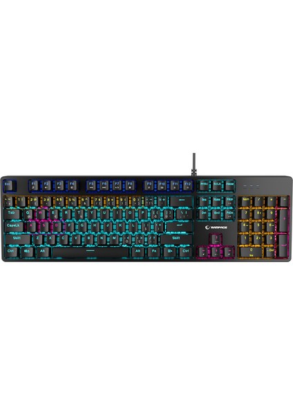 Kb-Mk2 Nimbus Red Switch Rainbow Aydınlatmalı Anti-Ghosting Mekanik Klavye Gaming Oyuncu Klavyesi fiyatları