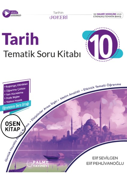 Palme Yayınları 10. Sınıf Tarih Tematik Soru Kitabı